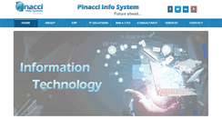 Desktop Screenshot of pinacciinfosystem.com